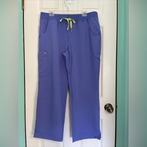 Figs blueberry kade cargo scrub pants XLP